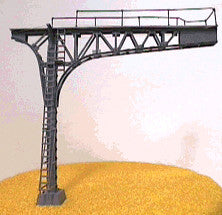#4004 Cantilever Signal Bridge Kit Double Track Black